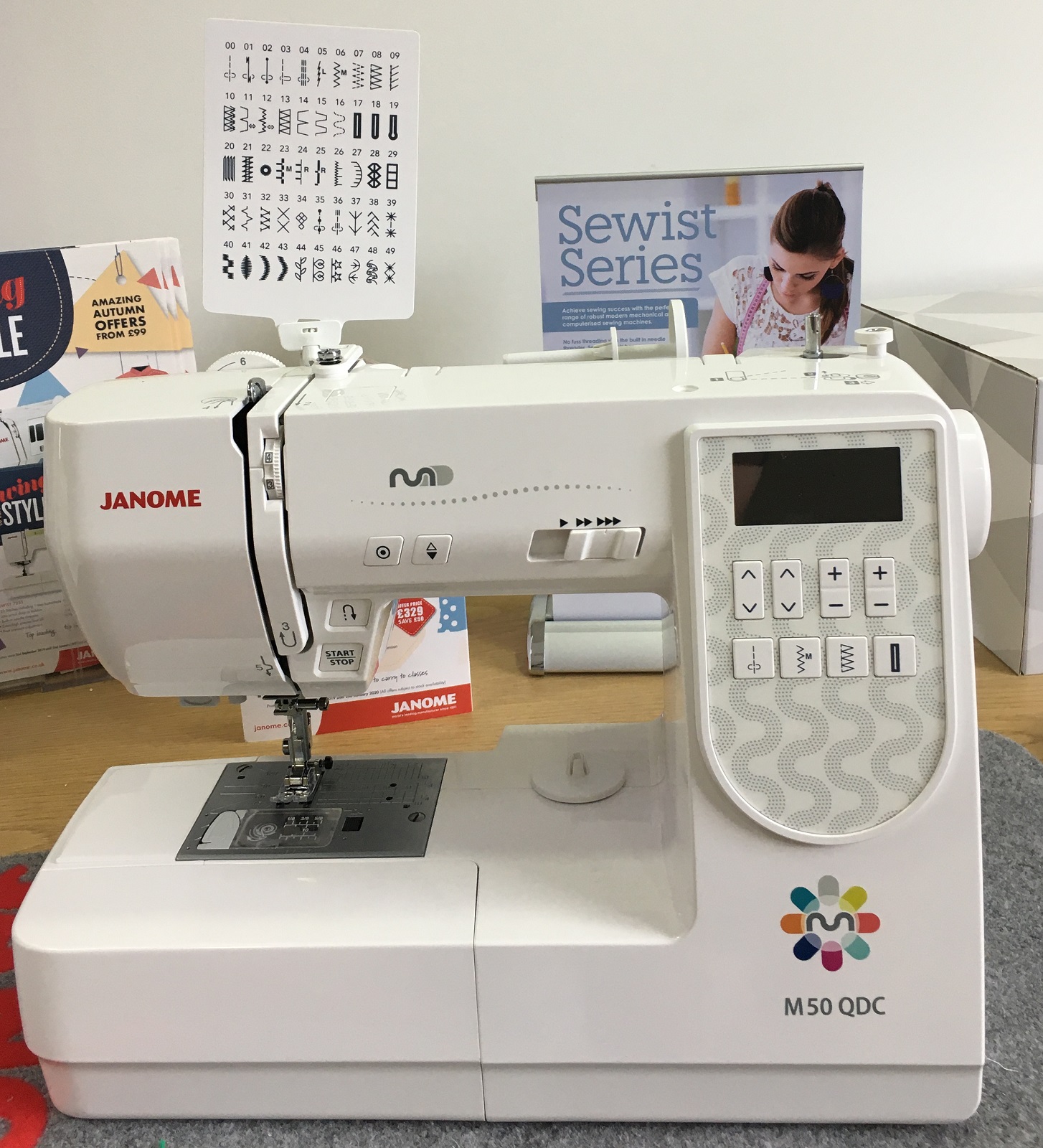 Janome M50QDC (Re-Boxed)
